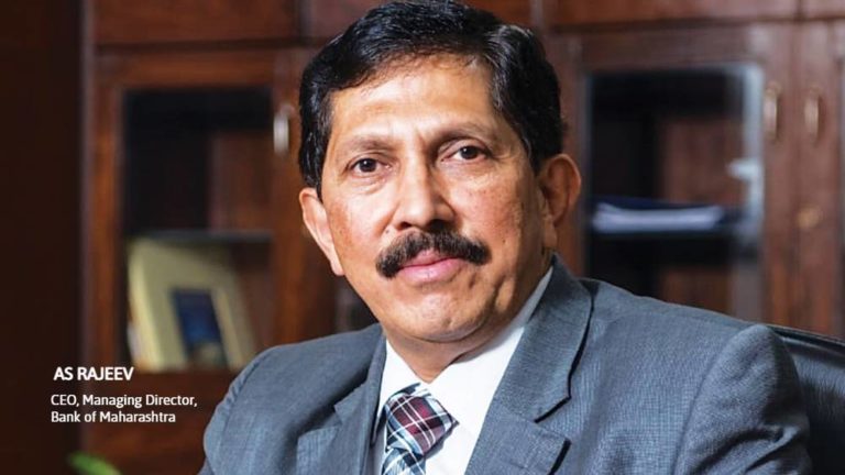 AS Rajeev, MD & CEO, Bank of Maharashtra